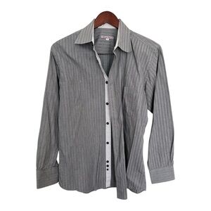 Touch by ballin Gray plaid Men's Shirt size medium